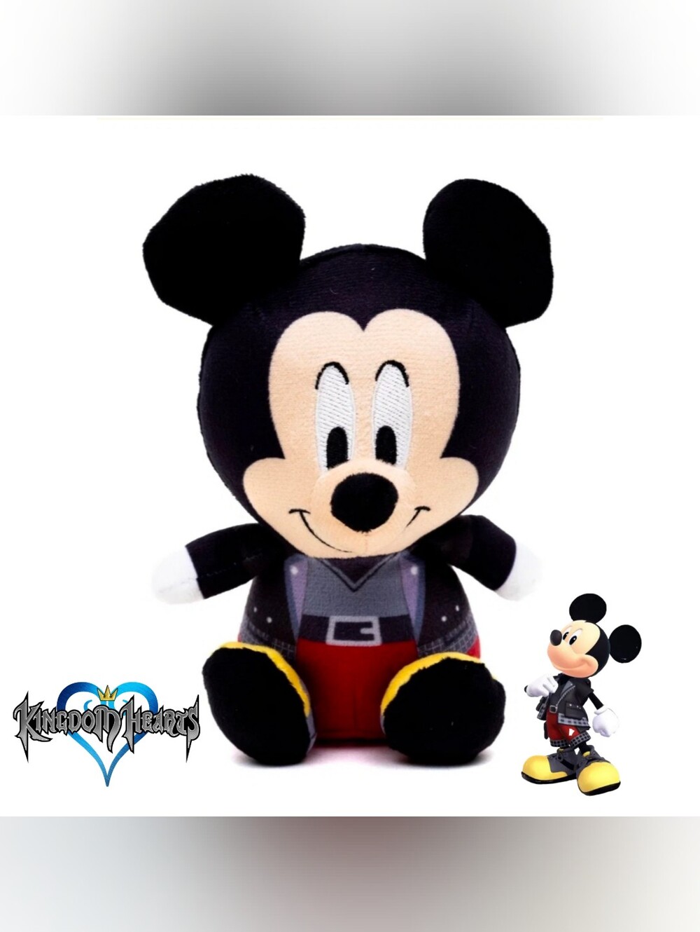 Kingdom Hearts King Mickey Squeak Plush